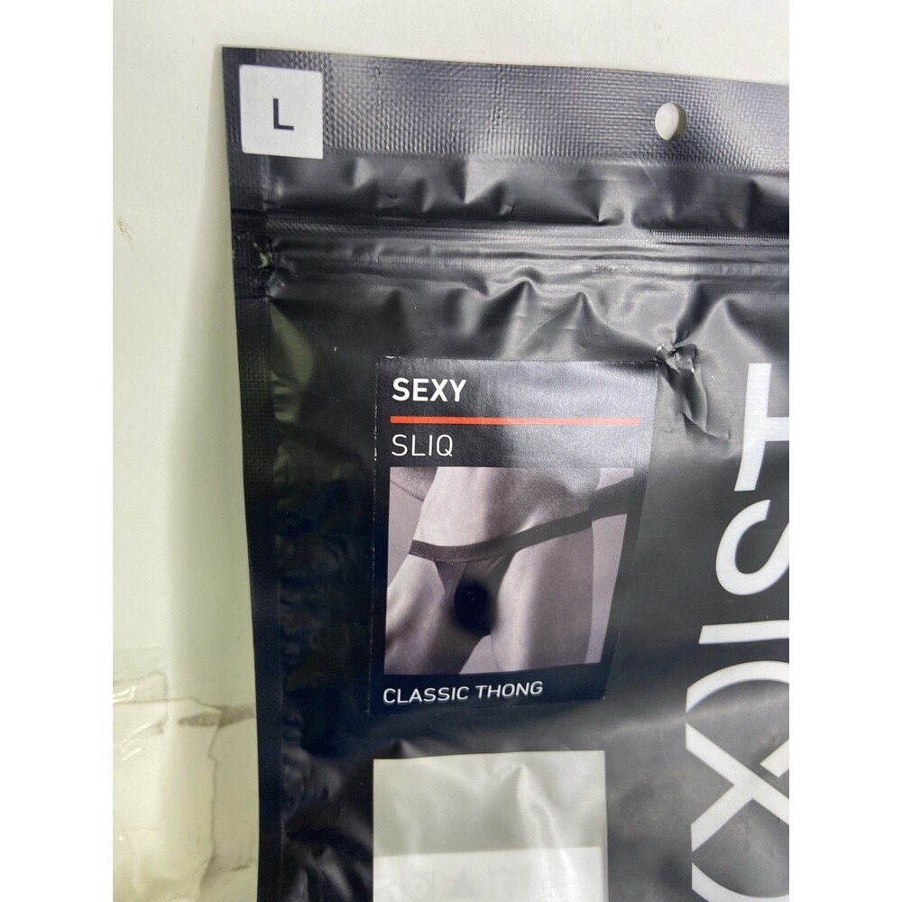 2xist Sexy Sliq Classic Thong Underwear Malibu Blue Mens Size L - Picture 3 of 5